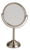 Jerdon Swivel Two-Sided Tabletop Makeup Mirror With 10X Magnification And - $37.92