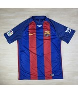 Nike FC Barcelona Jersey 16/17 Home Stadium Soccer Kit Fan 776850-481 Sz... - $938.78 MXN