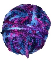 Ironstone Sherpa Wool Multi Super Bulky Yarn Massive 8 oz 153 Yd Blue Pink - $14.99