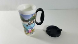 Disney Parks Thermal Mug Let The Memories Begin Whirley Minnie Mickey Goofy Ec - $4.95