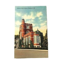 Nashaua Public Library Nashua New Hampshire Postcard Vintage Unposted Color 6799 - £3.04 GBP