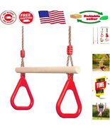 Heavy-Duty Trapeze Swing Bar Set with Adjustable Ropes - 600 lbs Capacity - $939.99 MXN