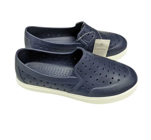 Kids Gap Water Shoes Size 3/4 Unisex Style Navy Blue Perforated New With Tags - £10.68 GBP