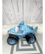 Monster Jam Megalodon Shark Monster Truck Plush 19” Jumbo Stuffed Plush Toy - $15.83