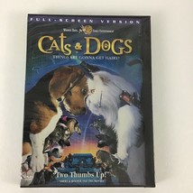 Cats &amp; Dogs Things Are Gonna Get Hairy DVD Movie Special Features New Sealed  - $14.80