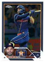 2023 Topps Chrome #112 Jose Altuve Houston Astros - £1.24 GBP