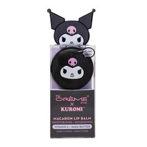 The Crme Shop x Kuromi Macaron Lip Balm - Raspberry Cream Puff - $20.99