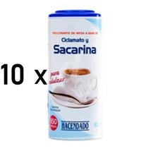 10 x Saccharin Sweetener 850 Tablets Cyclamate Sugar Substitute Spices Bulk - £78.17 GBP