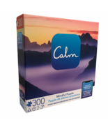Foggy Mountains 300 Piece Jigsaw Puzzle By Calm Mindful Puzzles Spinmast... - $9.28