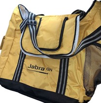 Jabra GN Insulated Cooler Bag Large Yellow Zipper 7in x 15in x 15in - £8.13 GBP