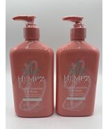 2 Hempz Sweet Jasmine &amp; Rose Herbal Body Lotion 17 oz Bs166 - $50.00
