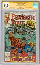 CGC SS 9.6 Fantastic Four #320 Hulk Thing Cover Art SIGNED Ron Frenz Tom DeFalco - £155.80 GBP