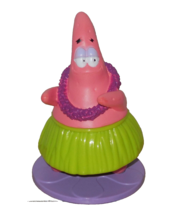 nickelodeon Spongebob Squarepants PATRICK Star 3&quot; PVC figure Toy Cake Topper - £7.71 GBP