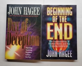 John Hagee Paperback Lot The Beginning of the End &amp; Day Of Deception - £9.48 GBP
