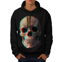 Wellcoda 3D Human Skeleton Skull Mens Hoodie, Devil Casual Hooded Sweatshirt - £25.79 GBP+
