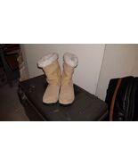 NICE EUC EXCELLENT Sporto Wind Natural Suede Waterproof Fur Boots 7M 7 M... - $41.39