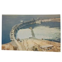 Postcard Aerial View Long Sault Control Dam St Lawrence Seaway Ontario C... - £5.53 GBP