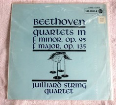 Beethoven - Julliard Quartet - In F Minor Op 95 &amp; F Major 135 - RCA LSC ... - £31.16 GBP