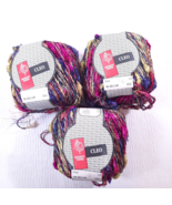 NEW Muench Yarns Cleo set 3 skeins Color M 381149 Metallic Blend Multicolor - $608.21 MXN