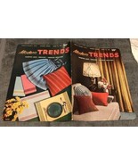 50s 1st Ed Mid-Century Modern Trends Crochet Hairpin Lace Swedish Weave ... - $23.71 CAD