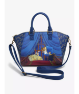 Loungefly Disney Beauty And The Beast Staircase Satchel Bag - £68.10 GBP