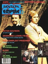 Fantasy Empire Magazine #9 Doctor Who 1984 New Unread Near Mint - £9.28 GBP