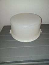 TUPPERWARE Large 12&quot; MAXI Cake &amp; Pie Taker Carrier #1256-6, 1257-4 Gray ... - $369.57 MXN