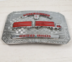 Stalder MFG Co Safe Driver 5 year Certified Grocers Silver Tone with/Red Enamel - $39.06