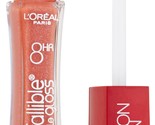 L&#39;Oreal Paris Infallible 8HR Plumping Lip Gloss, Red, 0.21 Ounces - £5.98 GBP