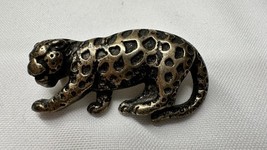 Crouching Leopard Pin - $27.68 CAD