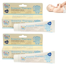 2 Pack Baby Eczema Therapy Moisturizing Cream Relieves Dry Itchy Irritated Skin - £14.38 GBP