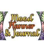 31 COLORING PAGES Mood Planner and Journal Adult Coloring Book ; Self Ca... - £0.79 GBP