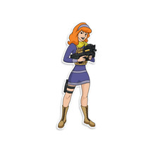 Tactical Daphne FN P90 Scooby-Doo Vinyl Sticker - £2.33 GBP