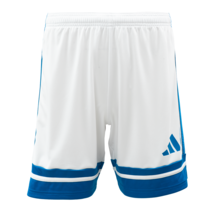 adidas Squadra 25 Shorts Men&#39;s Soccer Sports Training Pants White AsiaFi... - $29.61