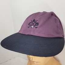 C&amp;B Cutter &amp; Buck Purple Golf Cap Hat 100% Polyester - $12.22