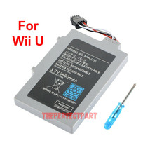 New Rechargeable Extended Battery Pack For Nintendo Wii U Pad 3600Mah 3.7V - £37.73 GBP