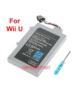 New Rechargeable Extended Battery Pack For Nintendo Wii U Pad 3600Mah 3.7V - £37.73 GBP