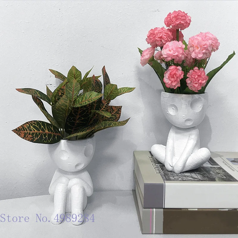 Act villain flower arrangement small vase figure craft statue lovely little people home thumb200