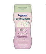 Coppertone Pure and Simple Baby Sunscreen Lotion SPF 50, 6 FL Oz  - $225.61 MXN
