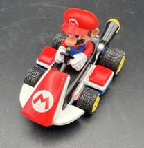 Super Mario Bros Kart Pull Speed Toy Car Mario Nintendo Red Blue - £3.89 GBP