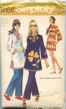 Simplicity Pattern 9156 Size 16 Misses&#39; Dress Or Tunic 2 Lengths And Pants - £2.35 GBP