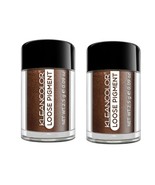 Eye Shadow 2 Pcs KleanColor Loose Pigment Eyeshadow Bittersweet - $86.30 MXN