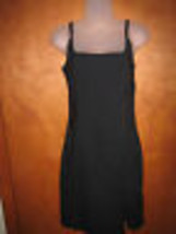 Evolution Black Stretchy Cocktail Dress - Size Medium - £15.08 GBP