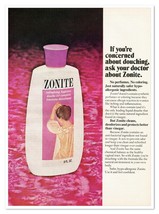 Zonite Douche Ask Your Doctor Vintage 1972 Full-Page Magazine Advertisement - $180.80 MXN