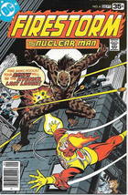 Firestorm The Nuclear Man Comic Book #4 Dc Comics 1978 Near Mint New Unread - £22.64 GBP