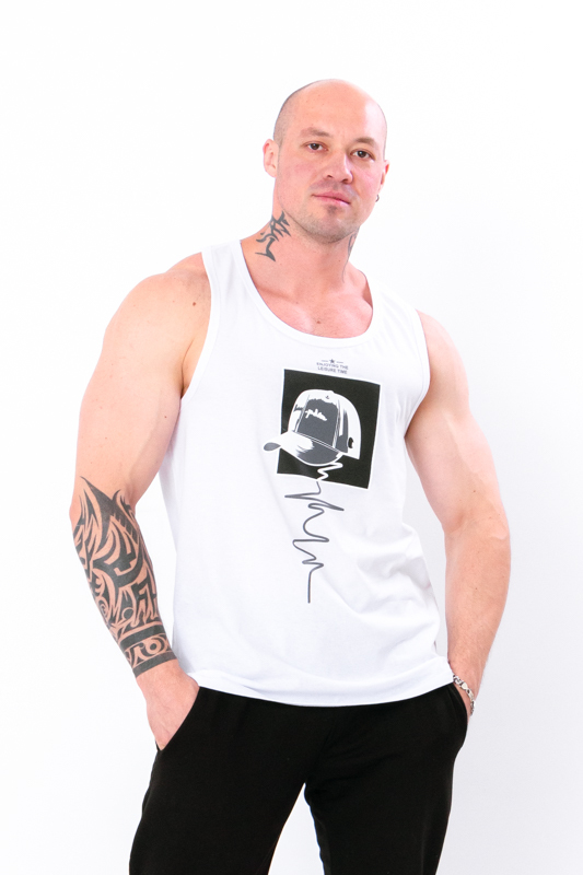 Top (men’s), Summer,  Nosi svoe 8013-001-33 (bilyj-kepka) - $18.94+