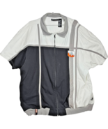 VTG STARTER Asphalt Legend Full Zip Short Sleeve Basketball Warm Up Pull... - $27.55