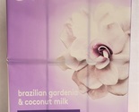 Caress Brazilian Gardenia Coconut Milk Floral Oil Essence 6 Beauty Bar B... - $12.00