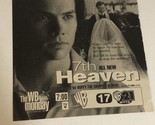 7th Heaven Tv Guide Print Ad Barry Watson TPA12 - £4.68 GBP