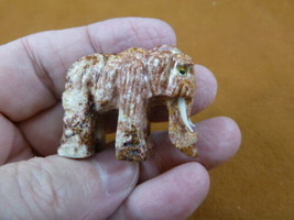(Y-WOO-5) little red Woolly Mammoth carving SOAPSTONE stone figurine mam... - €7,39 EUR (Y-WOO-5) little red Woolly Mammoth carving SOAPSTONE stone figurine mam... - €7,39 EUR